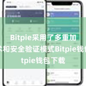 Bitpie采用了多重加密技术和安全验证模式Bitpie钱包下载